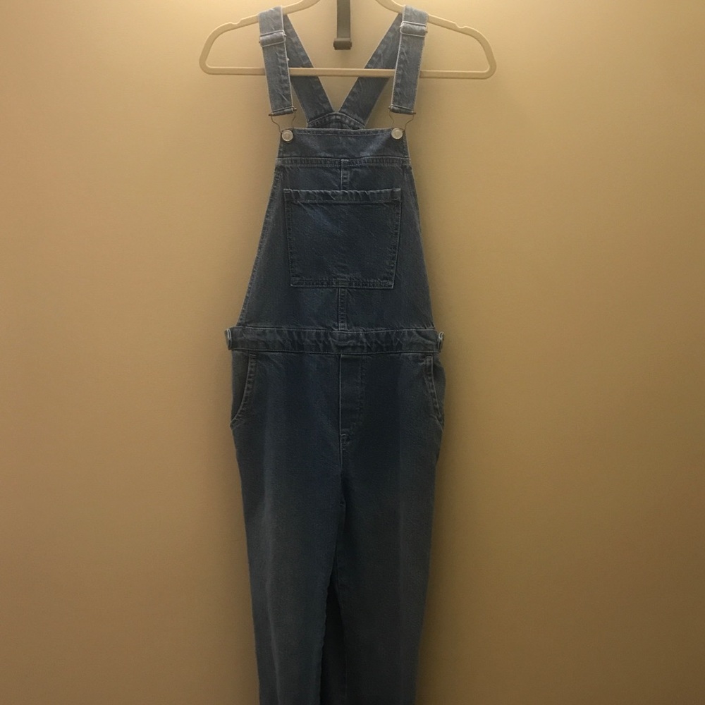 Topshop Denim Overalls